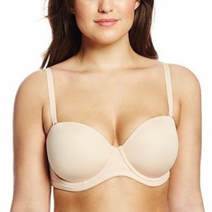 WACOAL RED CARPET STRAPLESS BRA NUDE 34DD